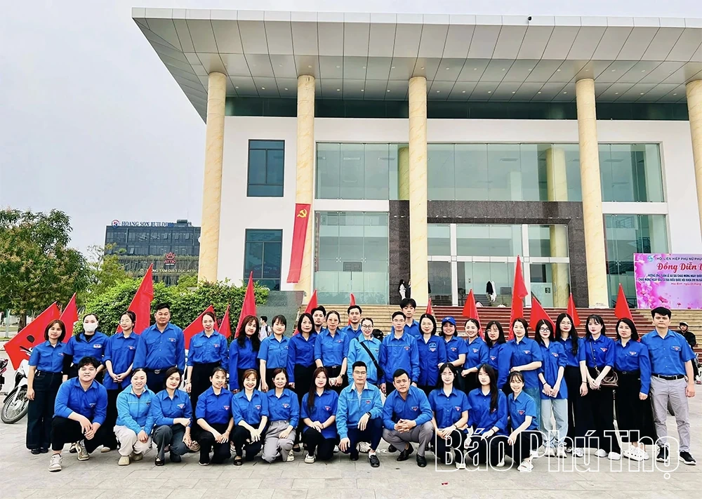 Tuổi trẻ Phú Thọ đa dạng các hoạt động tuyên truyền bầu cử