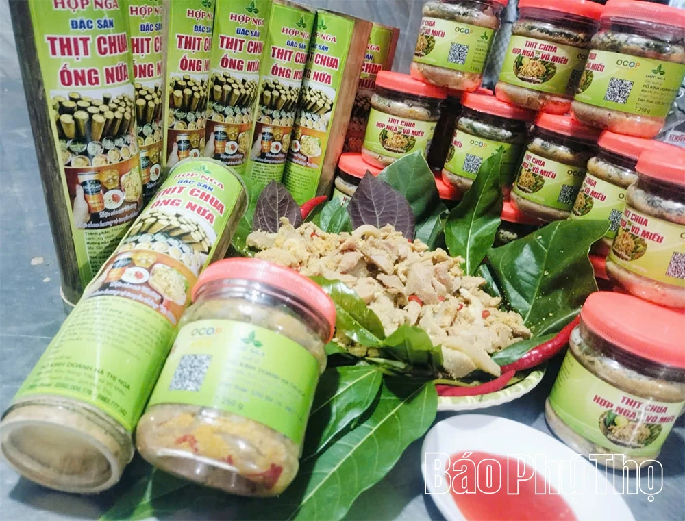 Thịt chua Hợp Nga - hương vị từ núi rừng Võ Miếu