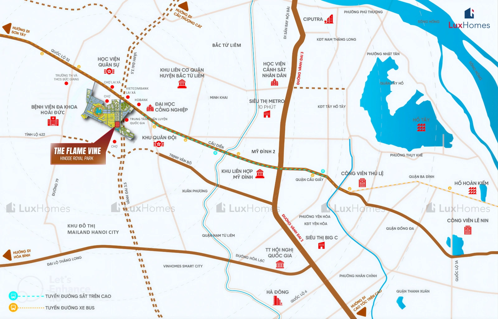 Chung cư The Flame Vine Hinode Royal Park Hoài Đức: Vị trí, giá bán và tiềm năng