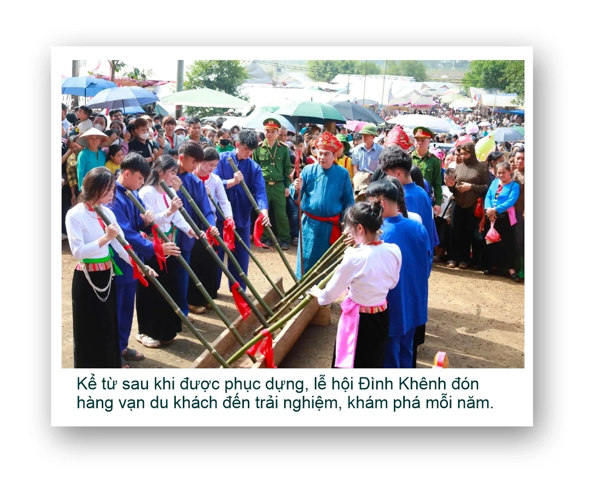 Vui kéo hội Đình Khênh