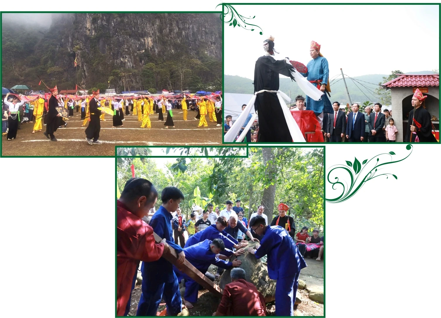 Vui kéo hội Đình Khênh