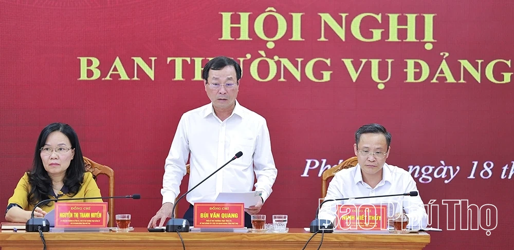 Ban Thường vụ, Ban Chấp hành Đảng bộ các cơ quan Đảng tỉnh cho ý kiến một số nội dung quan trọng