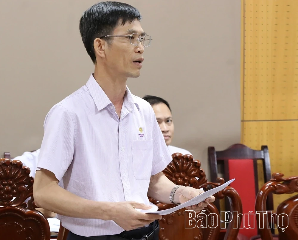 Phó Chủ tịch UBND tỉnh Quách Tất Liêm: Tháo gỡ vướng mắc cho các dự án khu, cụm công nghiệp trọng điểm