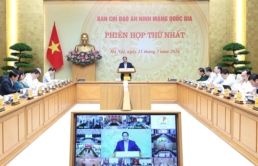 Phiên họp thứ nhất Ban Chỉ đạo An ninh mạng quốc gia