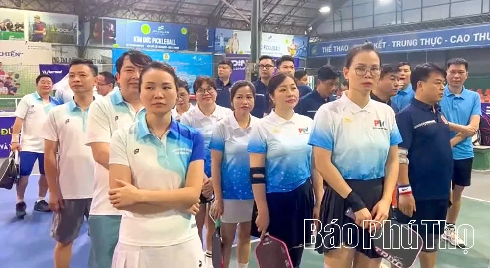 Khởi tranh môn Pickleball tại Hội thao Đảng ủy các cơ quan Đảng tỉnh năm 2026