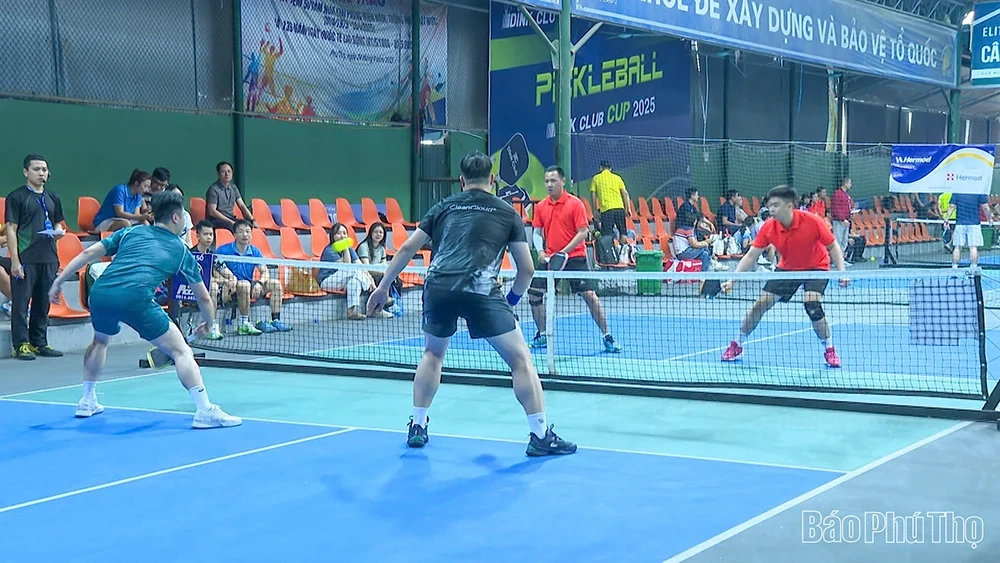 Khởi tranh môn Pickleball tại Hội thao Đảng ủy các cơ quan Đảng tỉnh năm 2026