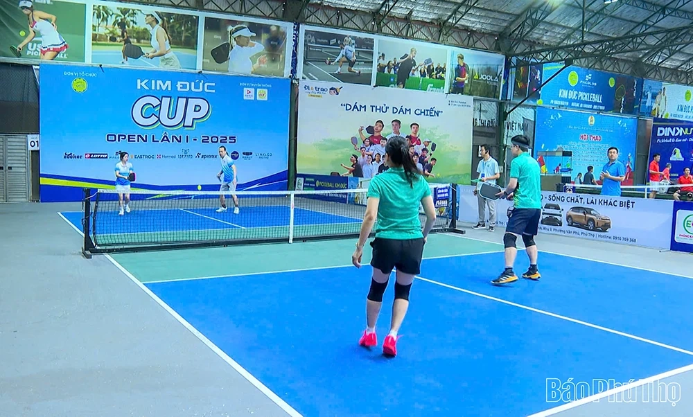 Khởi tranh môn Pickleball tại Hội thao Đảng ủy các cơ quan Đảng tỉnh năm 2026