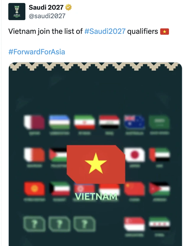 Thái Lan lo mất suất Asian Cup 2027 sau khi đội tuyển Việt Nam đã chính thức có vé