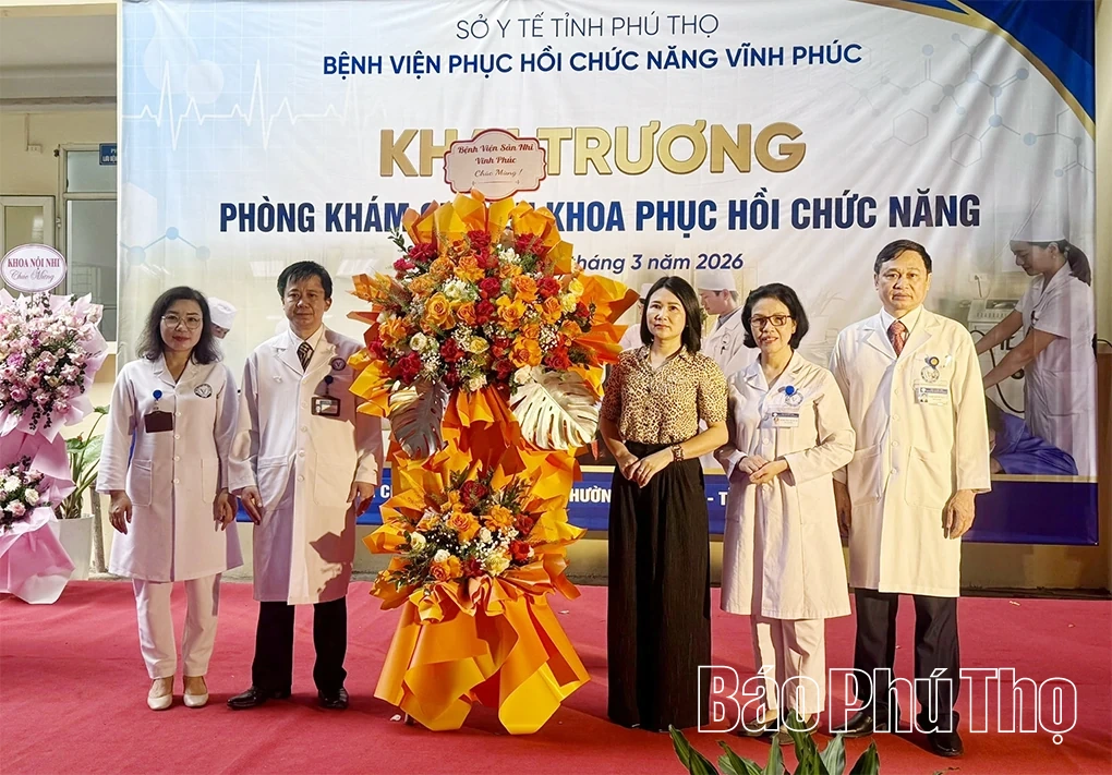 Khai trương phòng khám chuyên khoa phục hồi chức năng