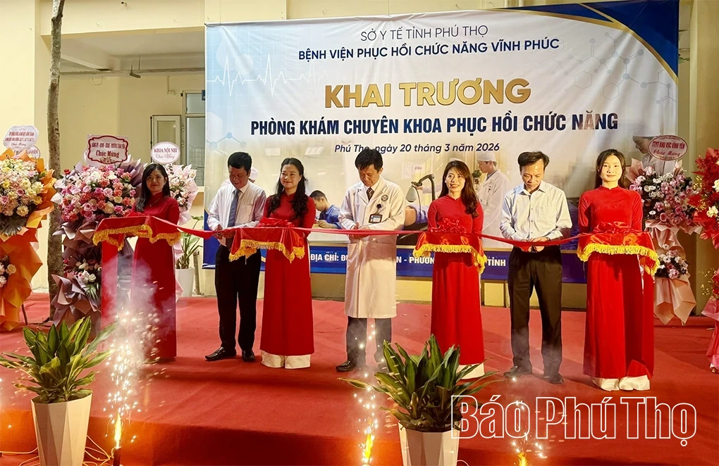 Khai trương phòng khám chuyên khoa phục hồi chức năng