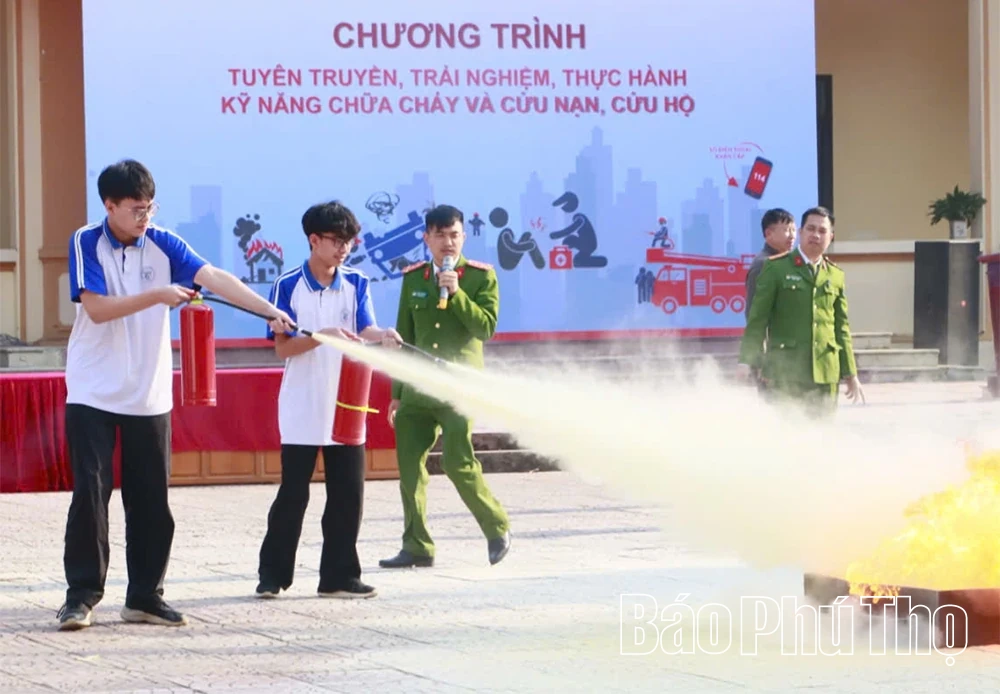 Đảm bảo an toàn phòng cháy, chữa cháy trong trường học