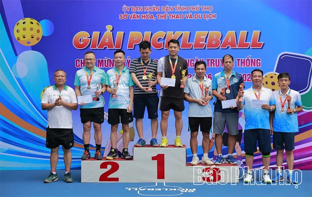 Sôi nổi Giải Pickleball ngành Văn hoá - Thể thao và Du lịch năm 2026