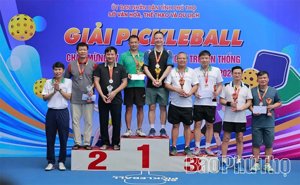Sôi nổi Giải Pickleball ngành Văn hoá - Thể thao và Du lịch năm 2026