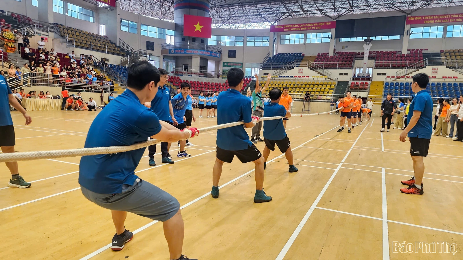 380 vận động viên tham gia Hội thao Đảng bộ các cơ quan Đảng tỉnh Phú Thọ