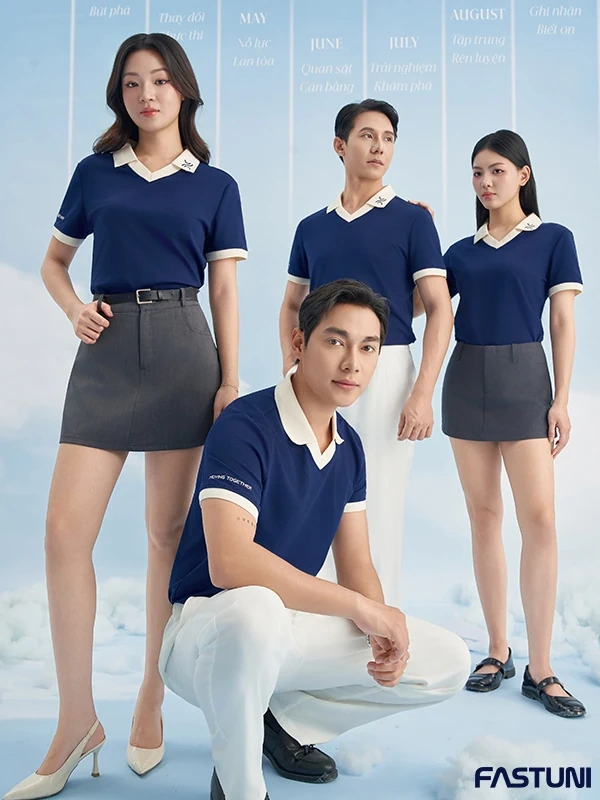 Đồng Phục Áo Polo Rise Up Collection - Tái Định Nghĩa Phong Cách Doanh Nghiệp Hiện Đại