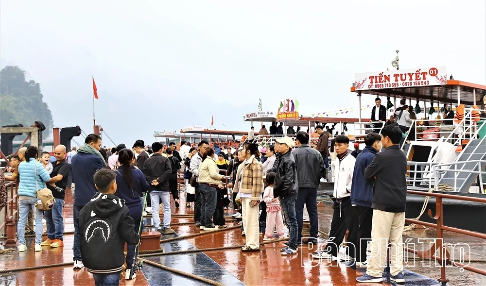 Quý I, Phú Thọ ước đón hơn 4,6 triệu lượt khách du lịch