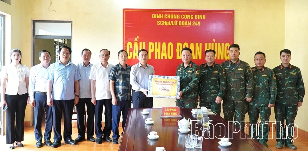 Kiểm tra công tác sửa chữa, khắc phục hư hỏng cầu Sông Lô