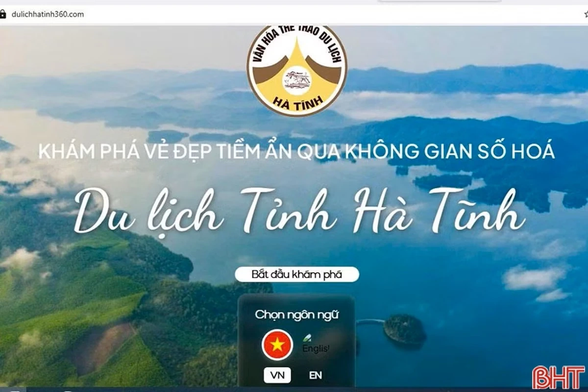 Hà Tĩnh là địa phương đầu tiên được thí điểm chuyển đổi số du lịch