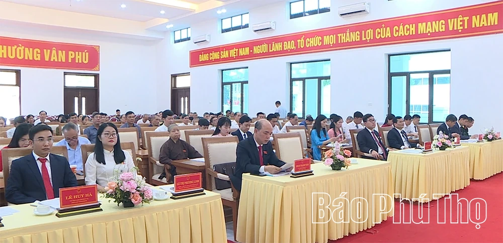 Kỳ họp thứ Nhất, HĐND phường Vân Phú khóa XXV, nhiệm kỳ 2026-2031