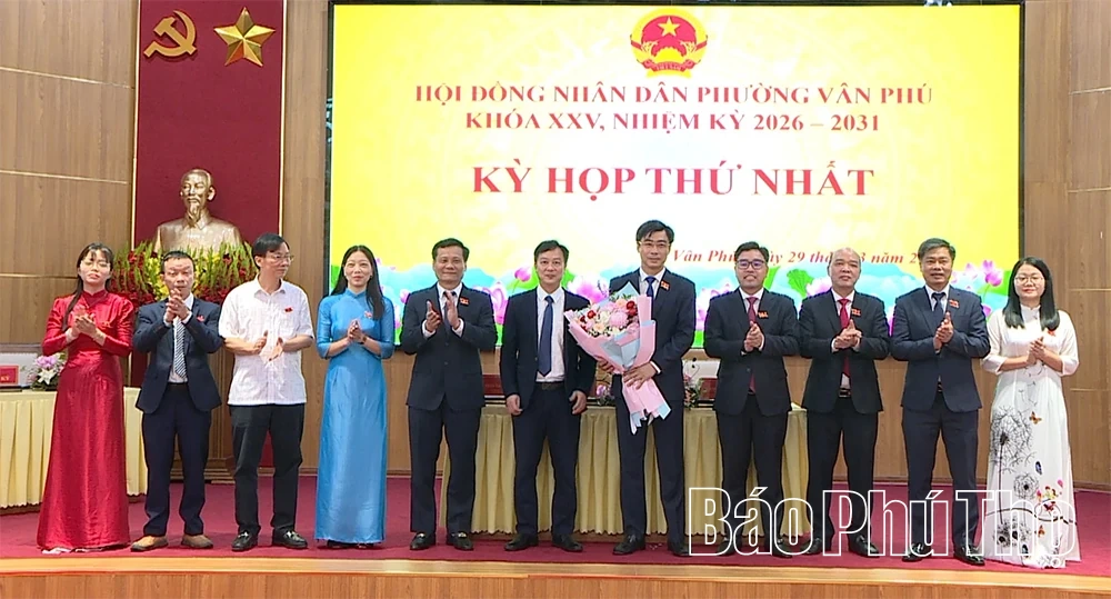 Kỳ họp thứ Nhất, HĐND phường Vân Phú khóa XXV, nhiệm kỳ 2026-2031