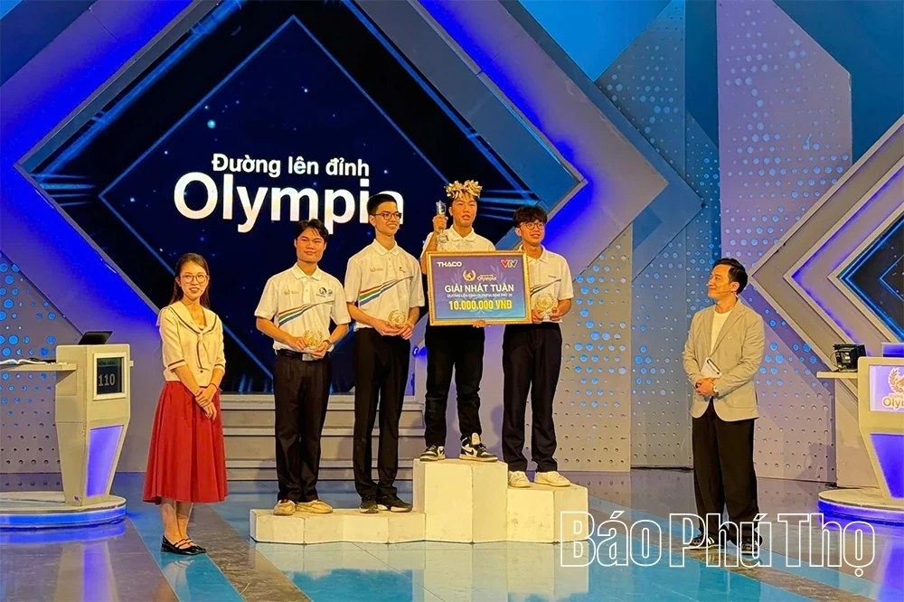 Lý Thái Dương giành vòng nguyệt quế tại cuộc thi tuần Đường lên đỉnh Olympia