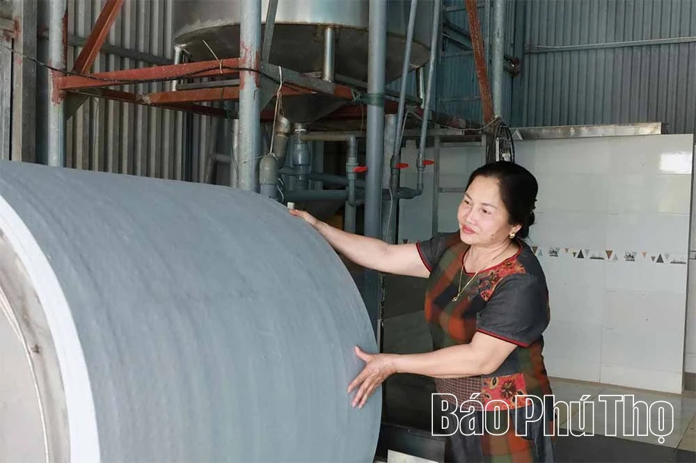 Giữ nghề làm mì gạo sạch ở Hoàng Xá