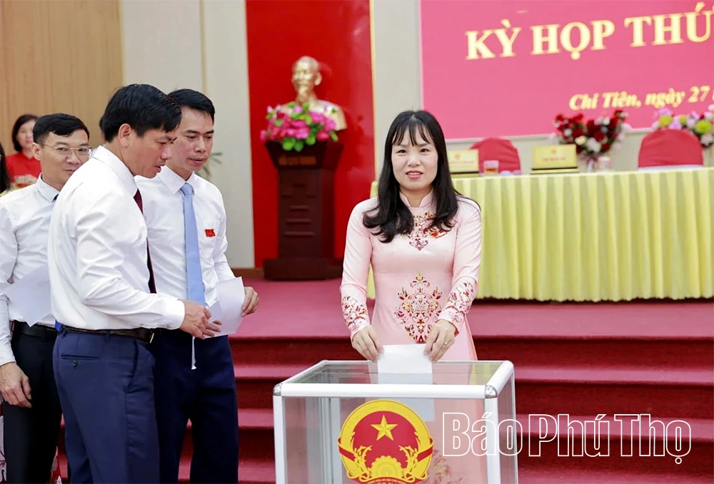 Kỳ họp thứ Nhất, HĐND xã Chí Tiên khóa XXVI, nhiệm kỳ 2026-2031