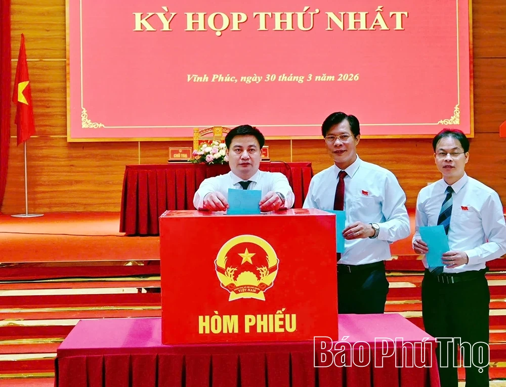 Kỳ họp thứ Nhất, HĐND phường Vĩnh Phúc nhiệm kỳ 2026 - 2031 quyết định nhiều nội dung quan trọng