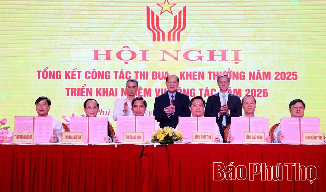 Cụm thi đua các tỉnh Trung du và Đồng bằng sông Hồng tổng kết công tác thi đua, khen thưởng