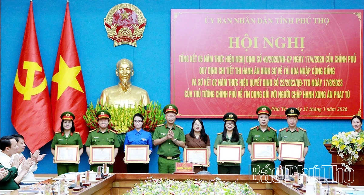 Tổng kết công tác tái hòa nhập cộng đồng cho người chấp hành xong án phạt tù