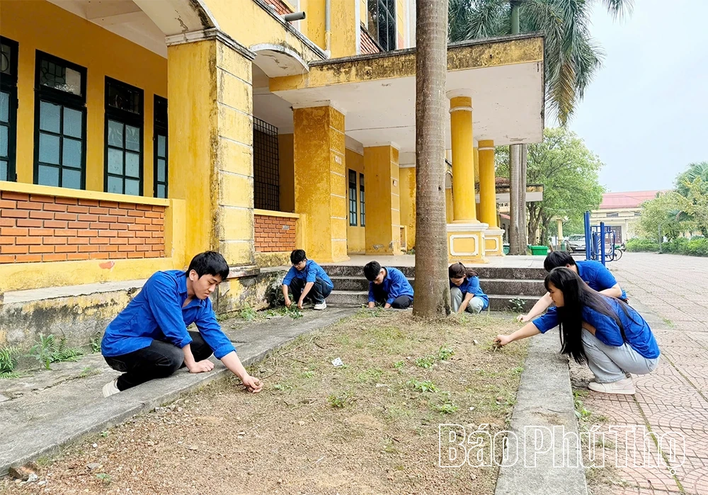 Xây dựng môi trường giáo dục xanh, an toàn, phát triển toàn diện