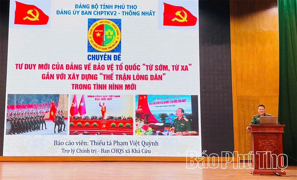 Hội thi cán bộ giảng dạy chính trị, báo cáo viên giỏi năm 2026