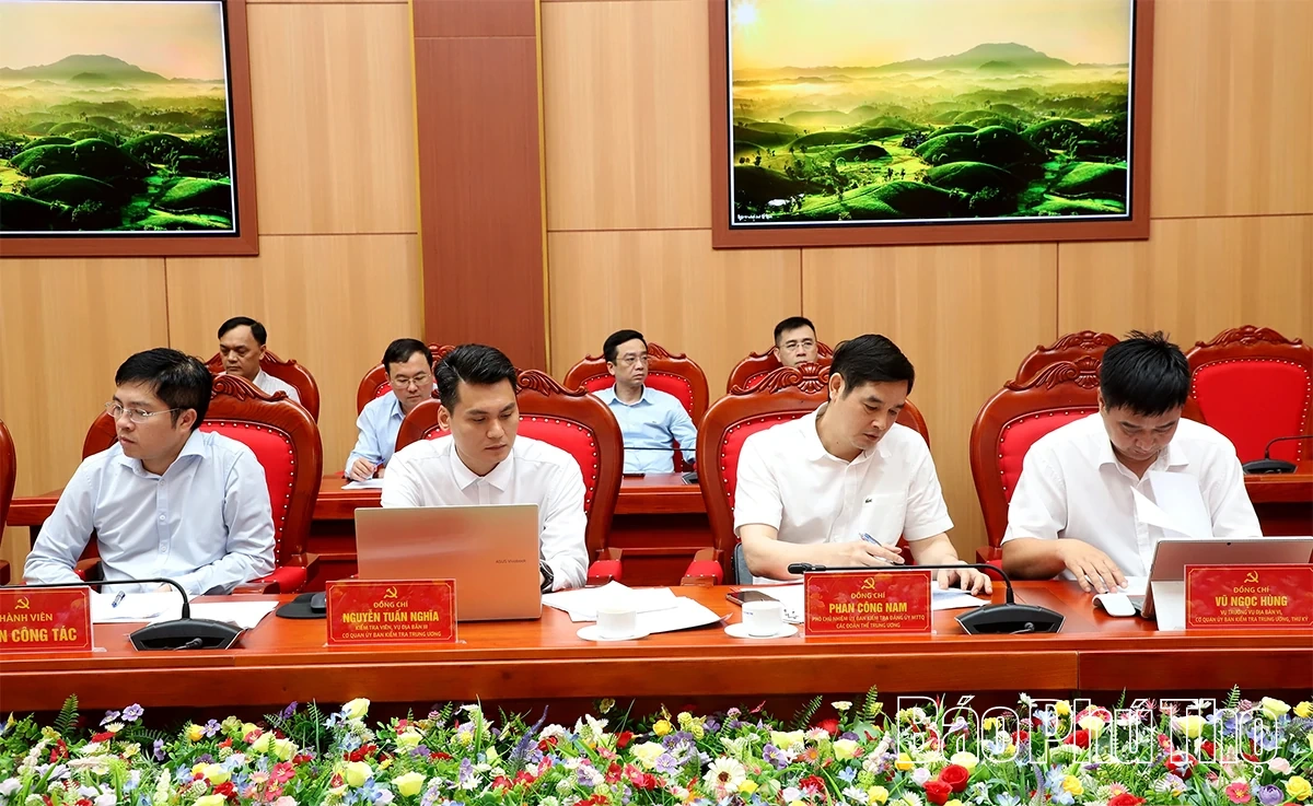 Thông báo Kết luận của Bộ Chính trị về nội dung giám sát (đợt 1) và triển khai các nội dung kiểm tra (đợt 2) đối với Ban Thường vụ Tỉnh ủy Phú Thọ