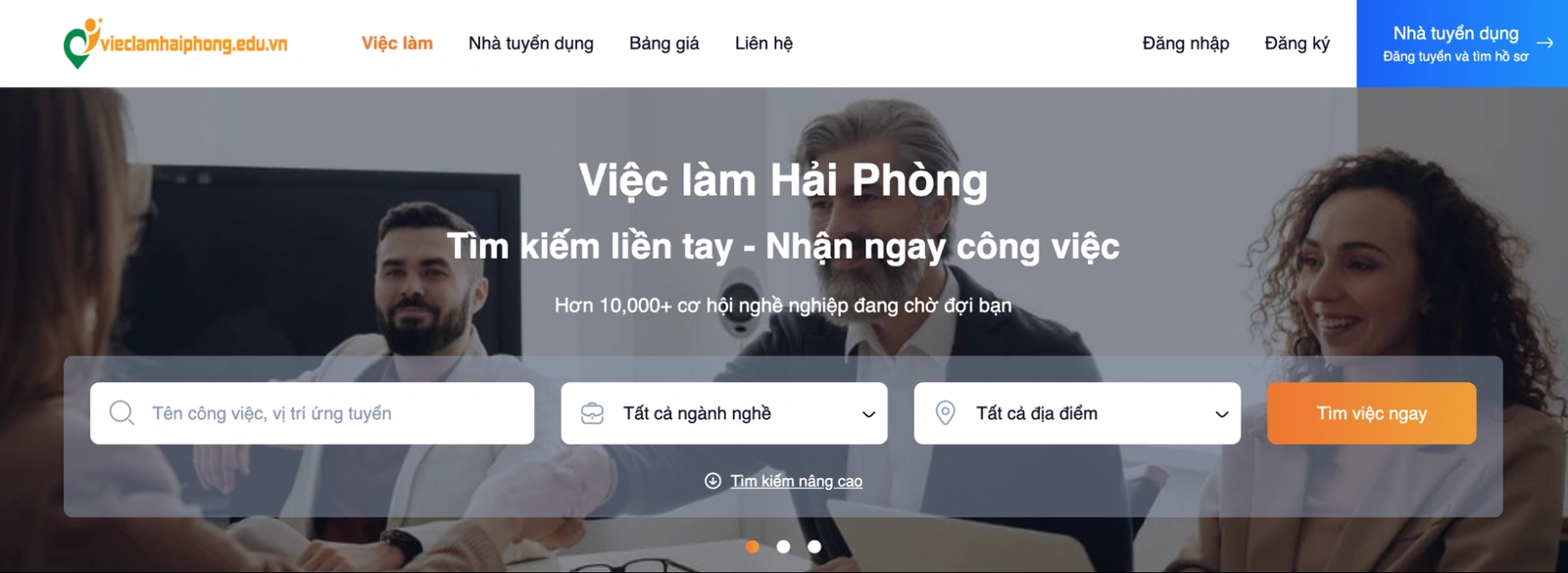 Vieclamhaiphong.edu.vn nền tảng tuyển dụng Hải Phòng được doanh nghiệp tin dùng