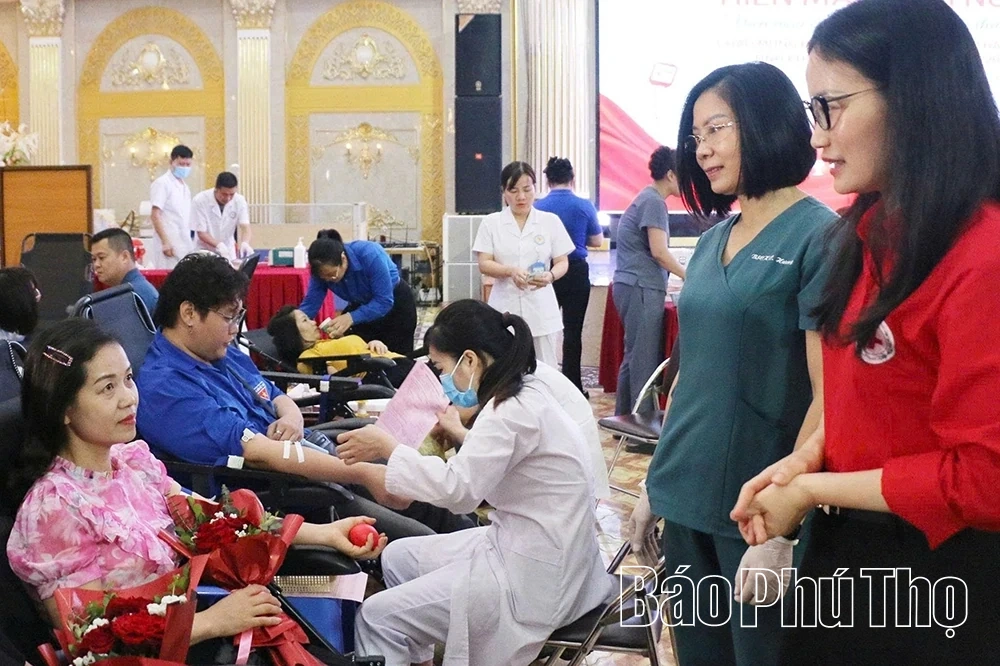 Tiếp nhận 636 đơn vị máu trong Ngày Toàn dân hiến máu tình nguyện 7/4