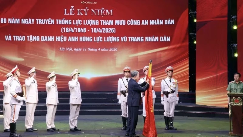 Tổng Bí thư, Chủ tịch nước Tô Lâm dự Lễ kỷ niệm 80 năm Ngày truyền thống lực lượng Tham mưu Công an