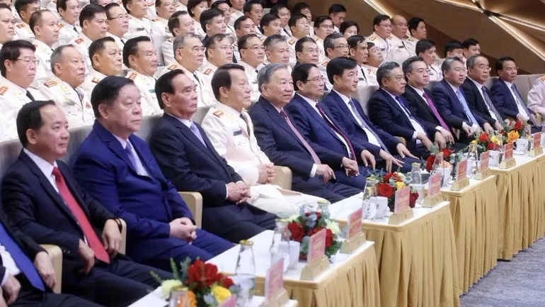 Tổng Bí thư, Chủ tịch nước Tô Lâm dự Lễ kỷ niệm 80 năm Ngày truyền thống lực lượng Tham mưu Công an