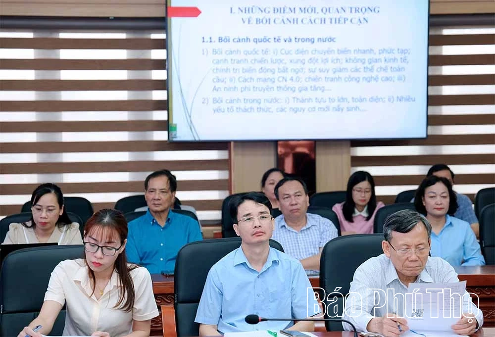 Hội nghị toàn quốc quán triệt Nghị quyết Đại hội XIV của Đảng trong lĩnh vực báo chí, xuất bản và văn nghệ sĩ, trí thức