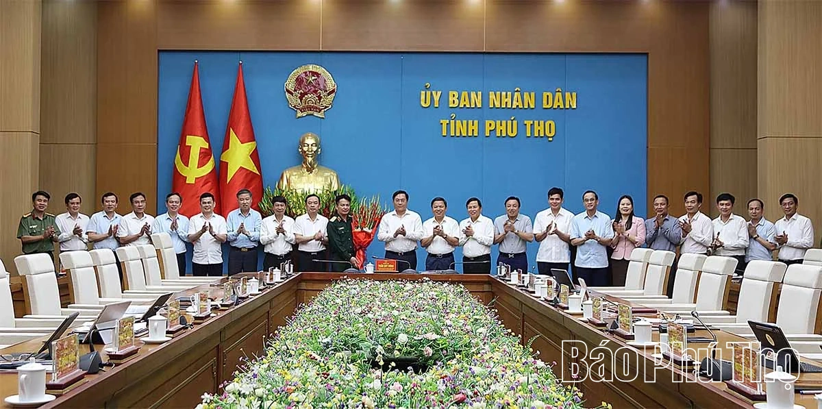 UBND tỉnh chia tay Thiếu tướng Nguyễn Đình Cương nhận nhiệm vụ mới