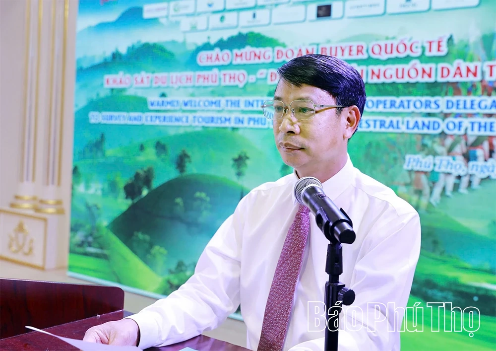Gặp mặt các doanh nghiệp lữ hành quốc tế đến khảo sát tại Phú Thọ