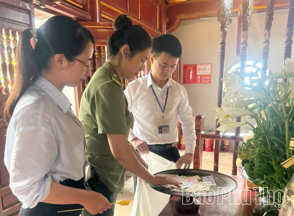 Quản lý tiền công đức ở Đền Hùng: Công khai, minh bạch, đúng quy định