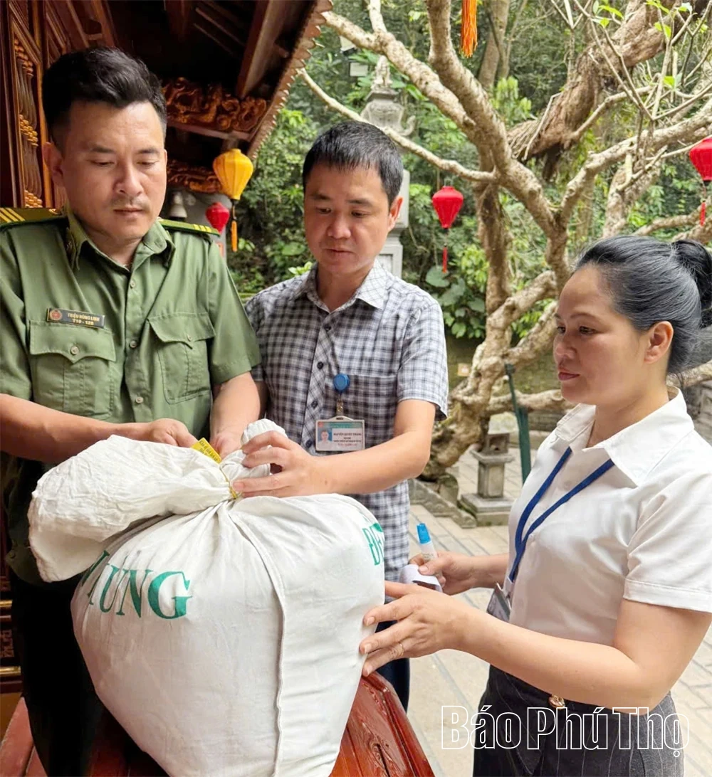 Quản lý tiền công đức ở Đền Hùng: Công khai, minh bạch, đúng quy định
