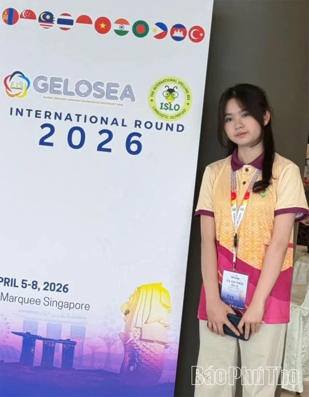 Học sinh Trường THPT Hùng Vương giành Giải Vàng tại kỳ thi Olympic Tiếng Anh Đông Nam Á GELOSIA 2026