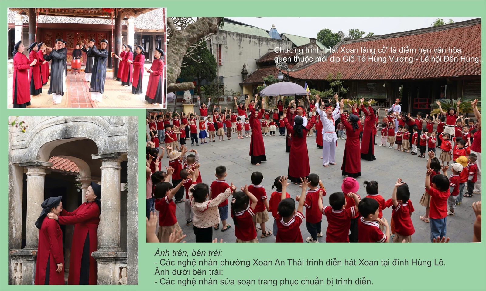 Hát Xoan làng cổ - Âm vang di sản vùng Đất Tổ