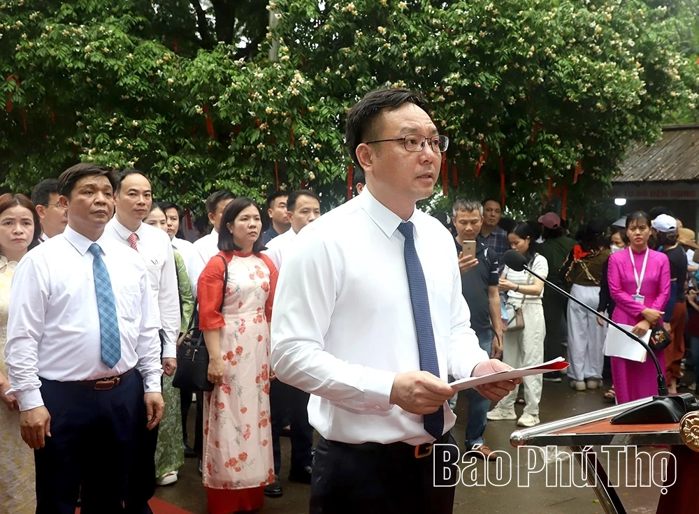 Xã Vân Bán và xã Đồng Lương dâng hương tưởng niệm các Vua Hùng