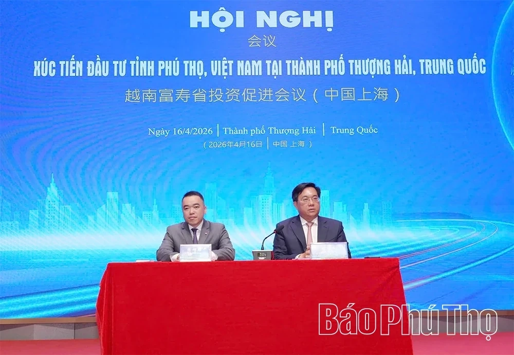 Phu Tho Promotes Investment with Enterprises in Shanghai, China