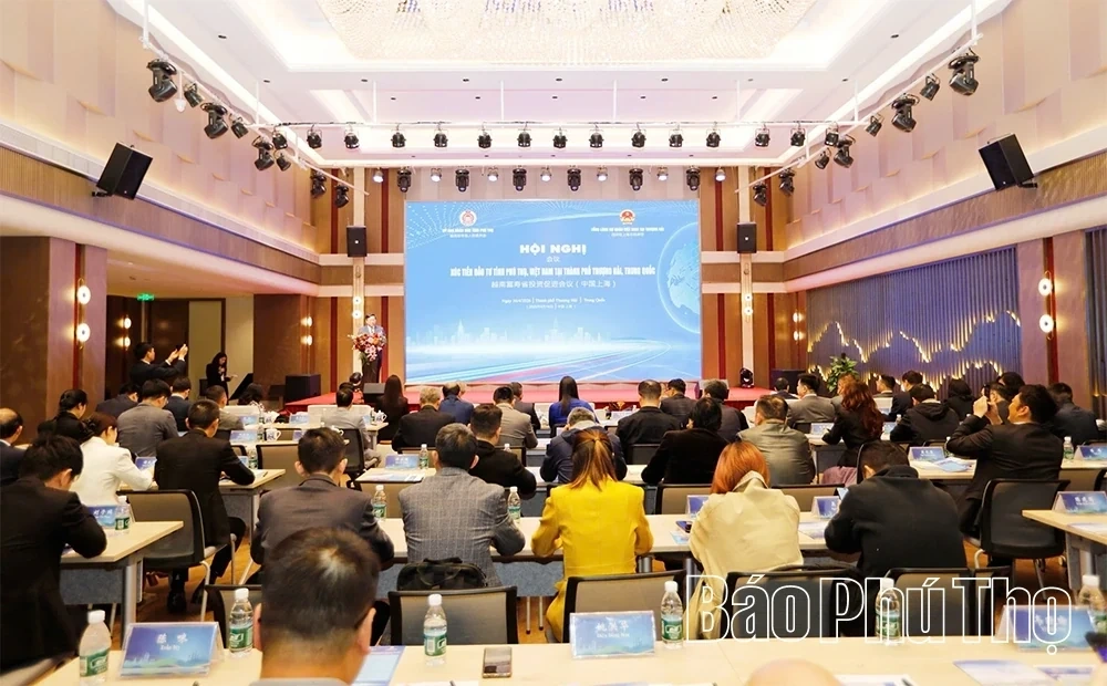 Phu Tho Promotes Investment with Enterprises in Shanghai, China