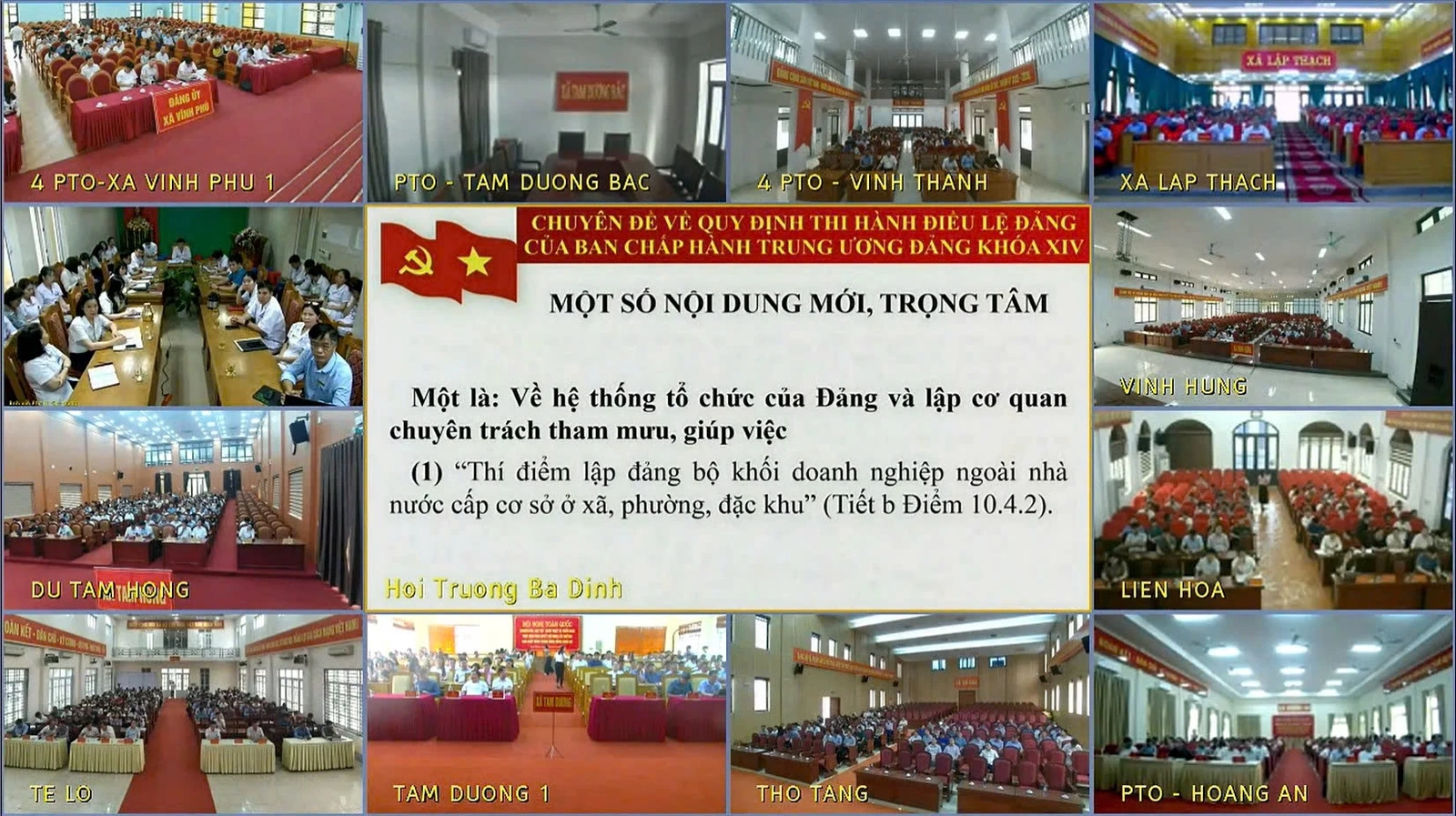 Tỉnh ủy Phú Thọ nghiên cứu, học tập, quán triệt và triển khai thực hiện Nghị quyết Hội nghị Trung ương lần thứ Hai, khóa XIV