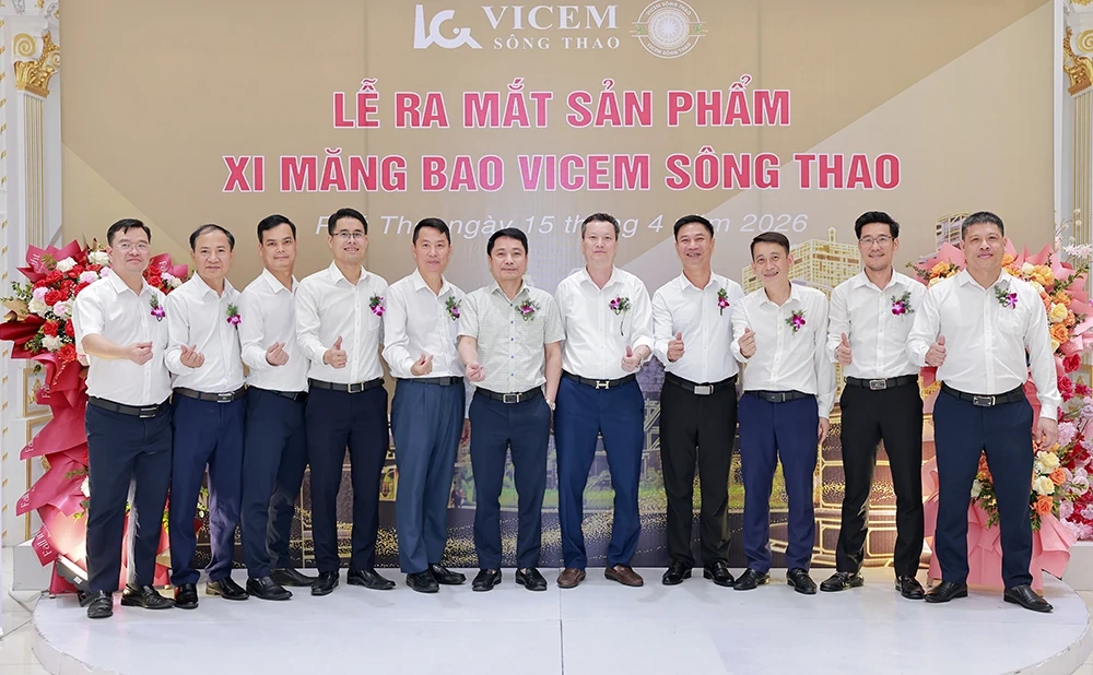 Ra mắt sản phẩm xi măng bao VICEM Sông Thao