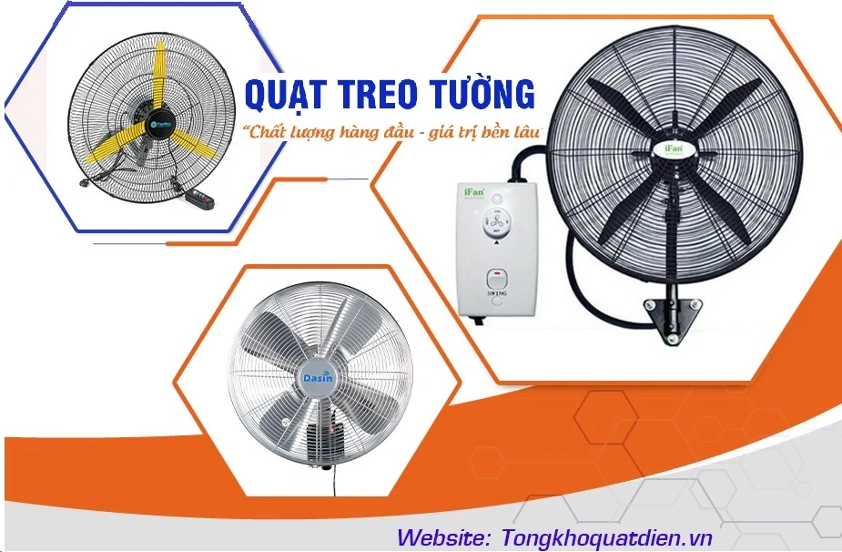 Quạt treo tường công nghiệp: Làm mát tối ưu cho nhà xưởng hiện đại 2026